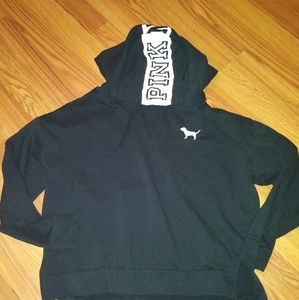 Pink Victoria Secret hoodie size XS